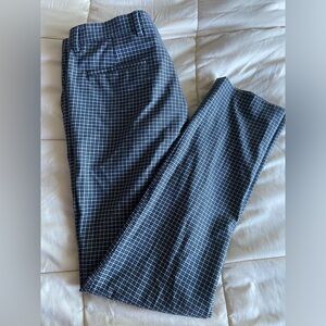 Men’s dress pants great condition checkered Pattern 34/34